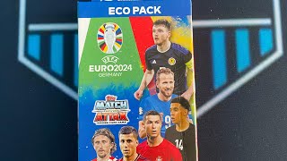 Awesome card find in a topps UEFA euro 2024 match attax cards eco pack [upl. by Graeme]