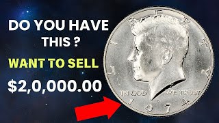 DO YOU HAVE THIS ULTRA RARE 1974 HALF DOLLAR COIN WORTH THOUSAND OF DOLLAR [upl. by Ailecra]