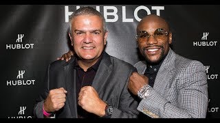 HUBLOT MAYWEATHER MEET amp GREET [upl. by Bay]