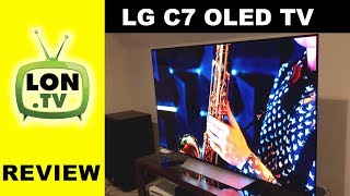 LG OLED C7 Television Consumer Friendly Review  OLED65C7P  OLED55C7P Compared to B7 models [upl. by Yasmine]