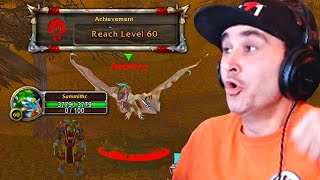 Summit1g Hits LEVEL 60 with SPECIAL Finale in WoW Hardcore  OnlyFangs [upl. by Assiral]