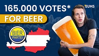 Can Austrias BEER Party Win Seats in Parliament [upl. by Johnathon]