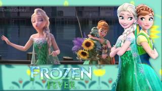 Frozen Fever  Making Today A Perfect Day Danish  Movie Version [upl. by Imelida]