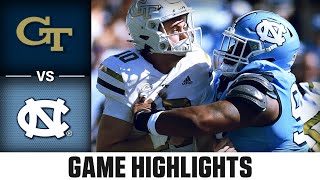 Georgia Tech vs North Carolina Full Game Replay  2024 ACC Football [upl. by Ahselyt128]