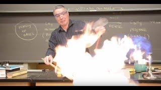 Density of Gases Propane Experiment [upl. by Yllut]