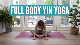 39 Min Yin Yoga For Peaceful Mind amp Flexible Body [upl. by Ardnasxela581]