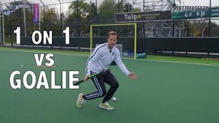 1v1 with Goalkeeper  HertzbergerTV Field Hockey Tutorials [upl. by Brandon]