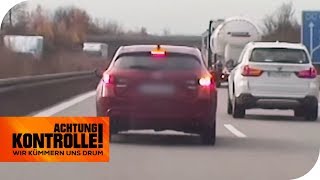 Drängler auf der Autobahn Abstand und Geschwindigkeit missachtet  Achtung Kontrolle  kabel eins [upl. by Harriot440]