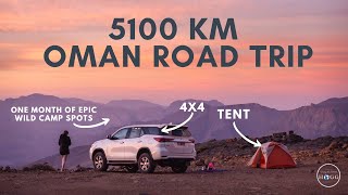 Oman Camping Road Trip 1 month 4x4 adventure [upl. by Alohcin]