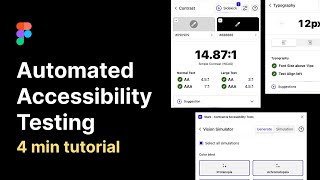 Accessibility Testing in Figma [upl. by Ostler]