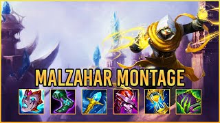 Malzahar Montage  Lol Malzahar Plays 2021 [upl. by Gabie]