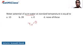 Pure water  potential [upl. by Nivalc]