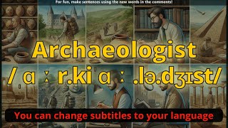 Archaeologist meaning with 5 examples [upl. by Ermentrude]