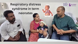 Respiratory distress syndrome in term neonates  Part3 [upl. by Ulyram]