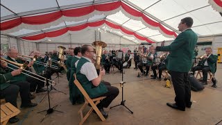 Schützenfest ElfgenBelmen 13 Oktober 2024  Jägerkapelle Hochneukirch 4K Video [upl. by Aiket821]