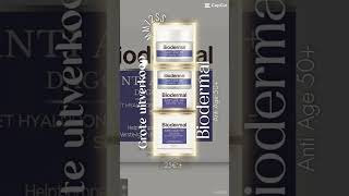 Biodermal Anti Age dagcrème 50 Dagcrème met hyaluronzuur en vitamineE  met  SPF15 [upl. by Bertasi512]