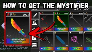 NEW KNIFE HOW TO GET THE MYSTIFIER  Survive The Killer [upl. by Rehttam89]