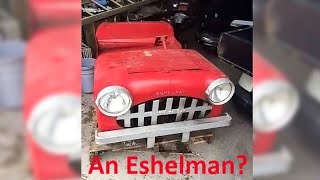 1956 Eshelman Adult Sport Car First StartUp [upl. by Mersey]