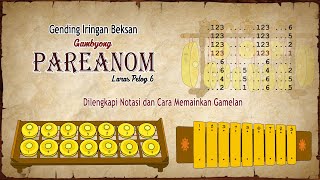 GAMBYONG PAREANOM Pelog 6 [upl. by Darryn]