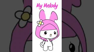 💞My MelodySanrio in Gacha Club Remake💞 [upl. by Sirdna]