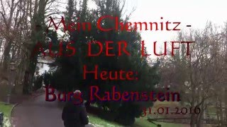 Luftaufnahmen von der Burg Rabenstein  Chemnitz [upl. by Atikihs]