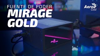 FUENTE MIRAGE GOLD  Aerocool [upl. by Uv]