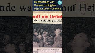 Tausende warteten auf Heilung – Bruno Gröning 1949 in München – Shorts [upl. by Iden]