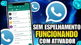 NOVO WHATSAPP PLUS ULTRA VERSÃO 5020 FUNCIONANDO COM NÚMERO DIRETO COM ATIVADOR SEM ESPELHAR 🥳✅ [upl. by Arahas]