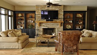 DECORATIVE 100 FIREPLACE WALL DECOR IDEAS  FIREPLACE MANTEL WALL DECOR FOR LIVING ROOM DESIGN [upl. by Schiff864]