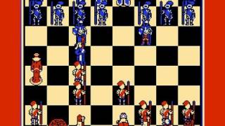 CGRundertow BATTLE CHESS for NES Video Game Review [upl. by Laertnom912]