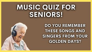 Music Quiz For Baby Boomers How Much Do You Remember [upl. by Viglione241]