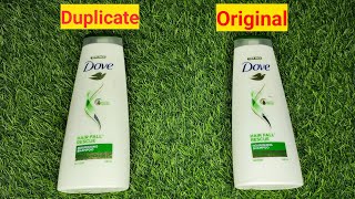 Dove Hair Fall Rescue Shampoo Duplicate vs Original [upl. by Ameerahs]