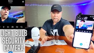 Quick Setup Guide Wireless Bulb Security Camera short securitycamera tech [upl. by Tuttle292]