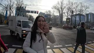 4K Kazakhstan Almaty City 2024 Walking Tour [upl. by Timon]