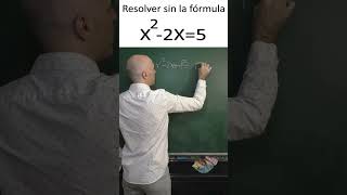 CÓMO RESOLVER ECUACIONES CUADRÁTICAS SIN LA FÓRMULA Álgebra Básica [upl. by Adnuhsed]