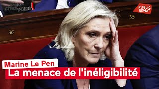 Marine Le Pen  la menace de linéligibilité [upl. by Herates681]