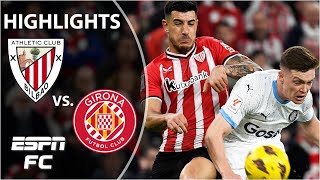 Athletic Club vs Girona  LALIGA Highlights  ESPN FC [upl. by Eirovi]