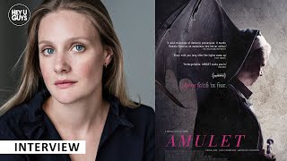 Amulet  Romola Garai Extended Interview on directing as an actor amp the importance of horror films [upl. by Rafaelle]