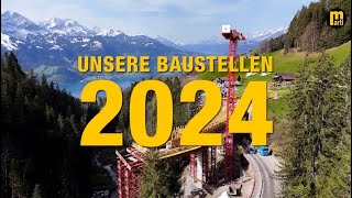 Unsere spannendsten Baustellen 2024 [upl. by Enilasor]