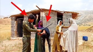 decisive police took back nomadic hut from betaryal nomadic husband and his second wife [upl. by Aicinod]