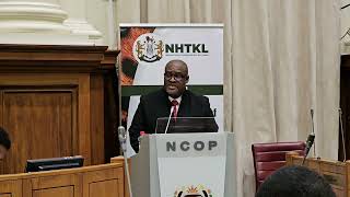 Minister of Land Reform and Rural Development Mr Mzwanele Nyhontso [upl. by Worra]