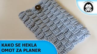 Kako se hekla omot za planer  PletenjeNet  Pletenje Heklanje [upl. by Trik]