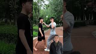 If someone hits you fight back with your elbow kungfuskills martialarts fighting [upl. by Leumhs]