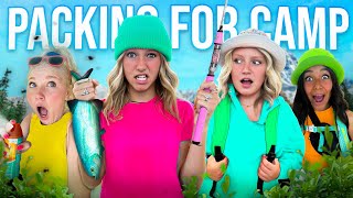 PACKiNG FOR TEEN SUMMER CAMP Tips and tricks 🏕️ 🐟 [upl. by Michaela]