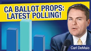 CA BALLOT PROPS – Latest Polling [upl. by Scheer377]