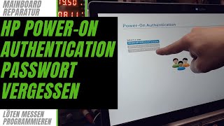 HP Power On Authentication Passwort vergessen  how to remove forgot password bypass HP 470 G5 [upl. by Ennasirk]