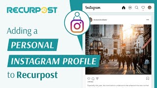 How to add an Instagram account that works via push notification [upl. by Crescint]