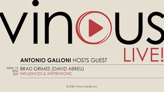 Vinous Live with Antonio Galloni and guest Brad Grimes of David Abreu [upl. by Elias197]