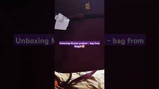 UnboxingMyntra productbag from Baggityoutubeshorts unboxingvideo baggit bags 🫰🫰💞😊 [upl. by Yborian]