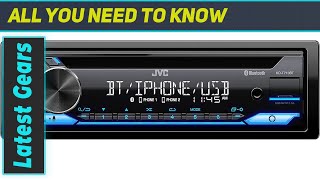 JVC KDT710BT  The Best Single DIN Car Stereo for Seamless Connectivity and Audio Quality [upl. by Learsiy]